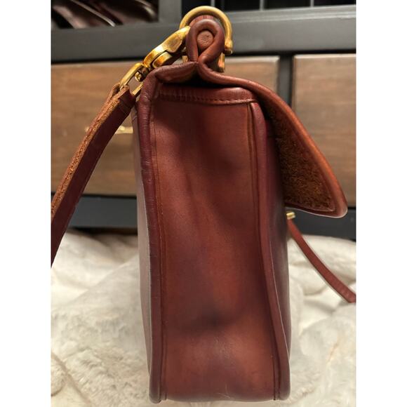 Coach Vintage Willis Bag in Mahogany – Restored to Brilliance - Picture 10 of 11